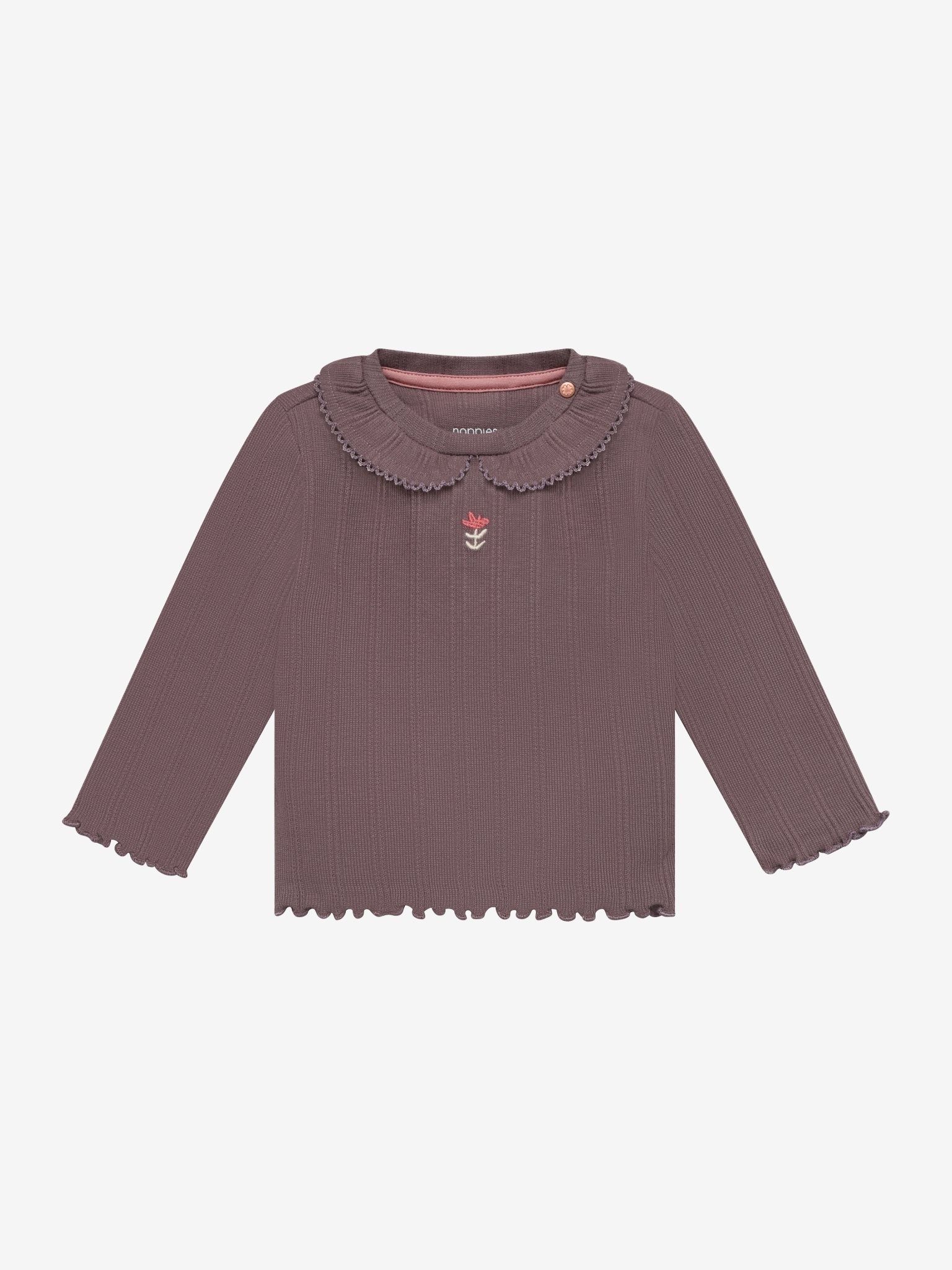 Noppies longsleeve met kraagje