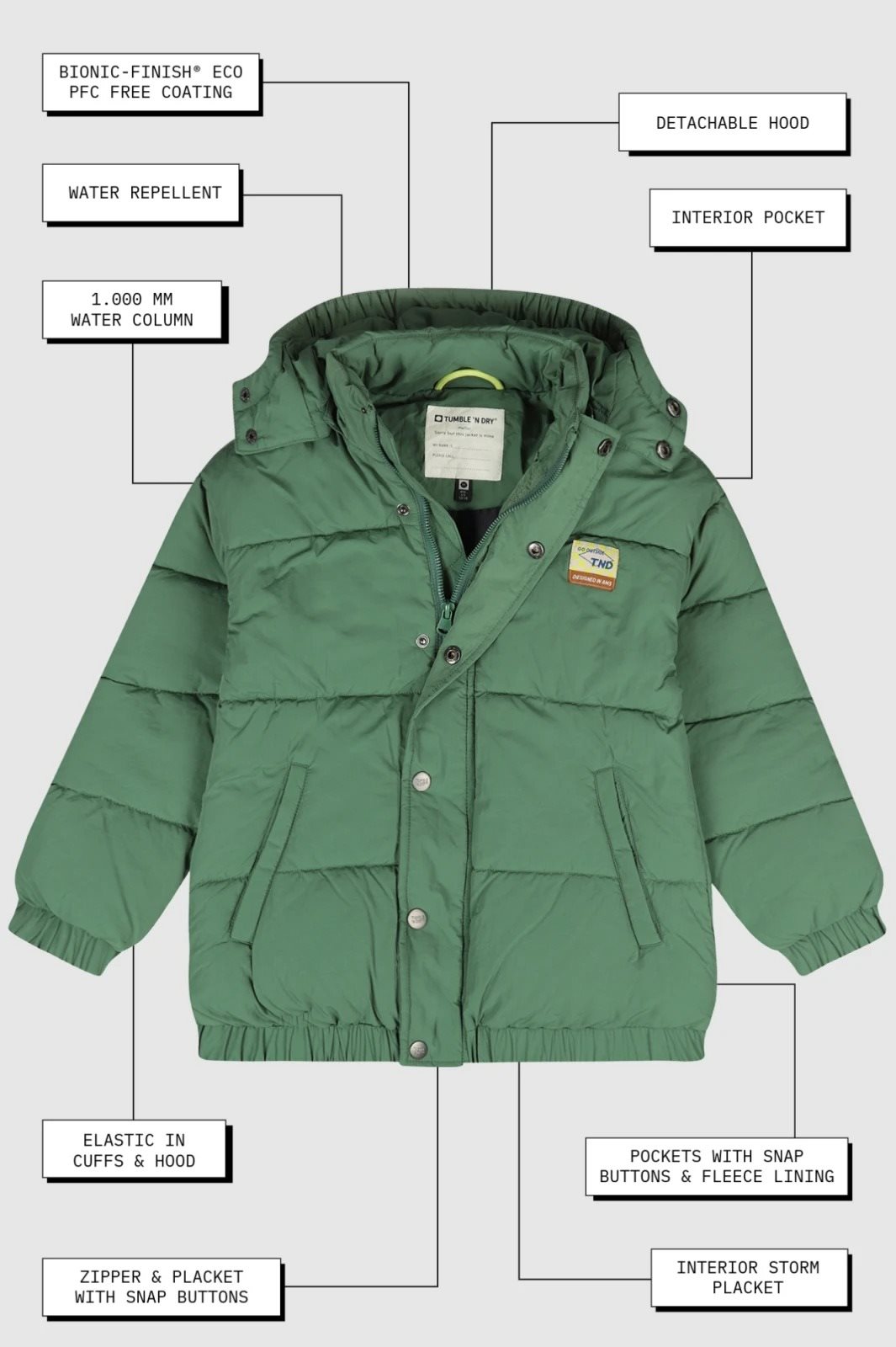 Tumble 'n Dry jas Bobbie - Afbeelding 7